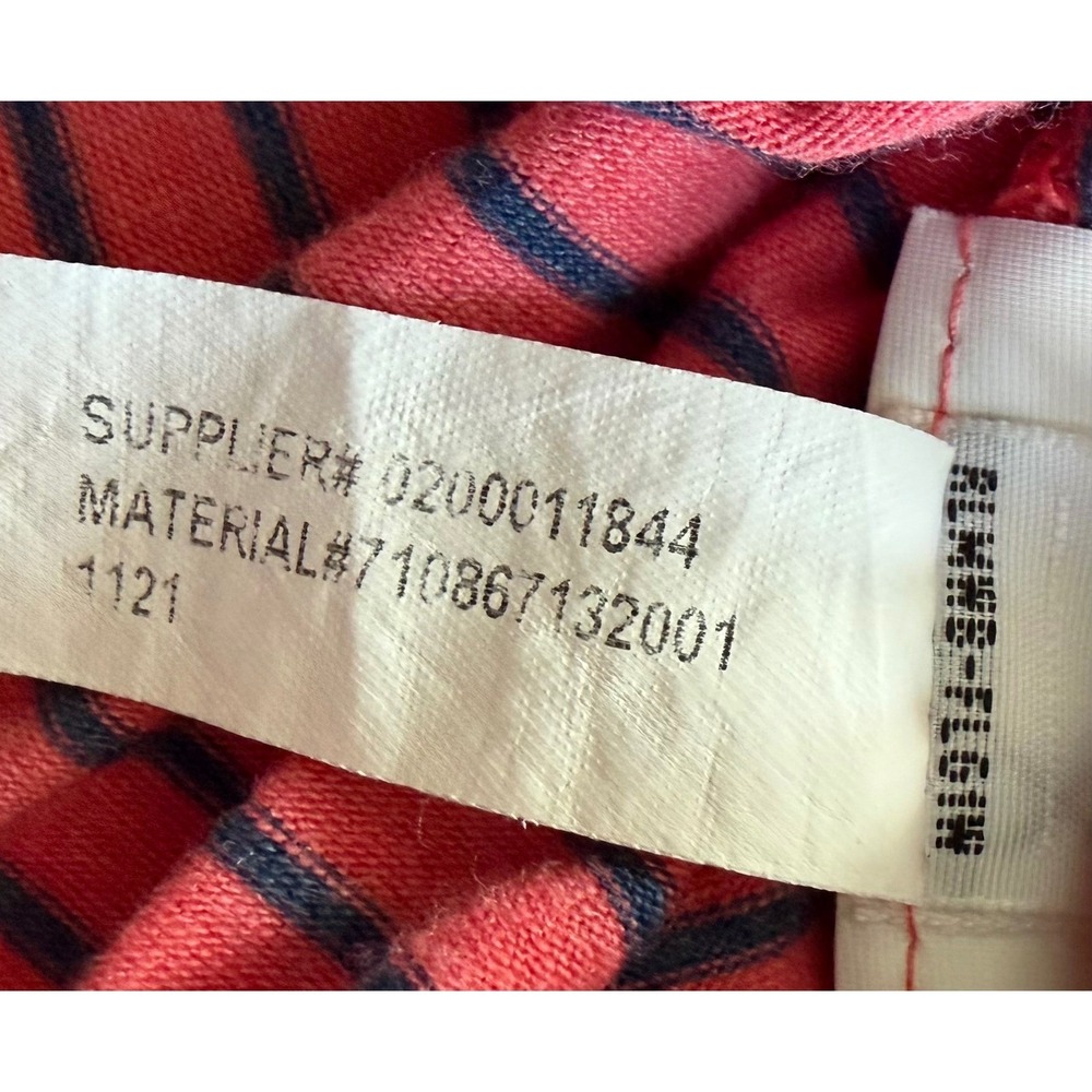 Polo Ralph Lauren Performance Mens XXL Striped Polo Shirt Pink Navy Blue - Picture 7 of 8